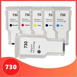 300ML Cartuccia di Inchiostro Compatibile Per HP 730 HP730 DesignJet T1600 T1600dr T1700 T1700dr T2600 T2600d P2V68A P2V69A P2V70A Stampante