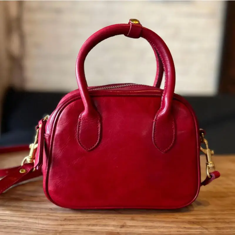 حقيبة يد نسائية صغيرة من جلد البقر عالية الجودة من PNDME حقيبة يد صغيرة لحفلات نهاية الأسبوع حقيبة كتف فاخرة من الجلد الطبيعي #4