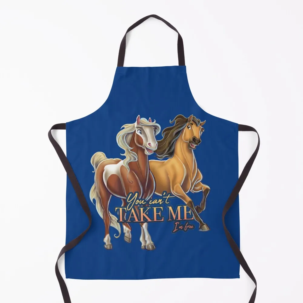 Spirit - You Can_t Take Me Apron Utensils For Kitchen Manicurists Apron