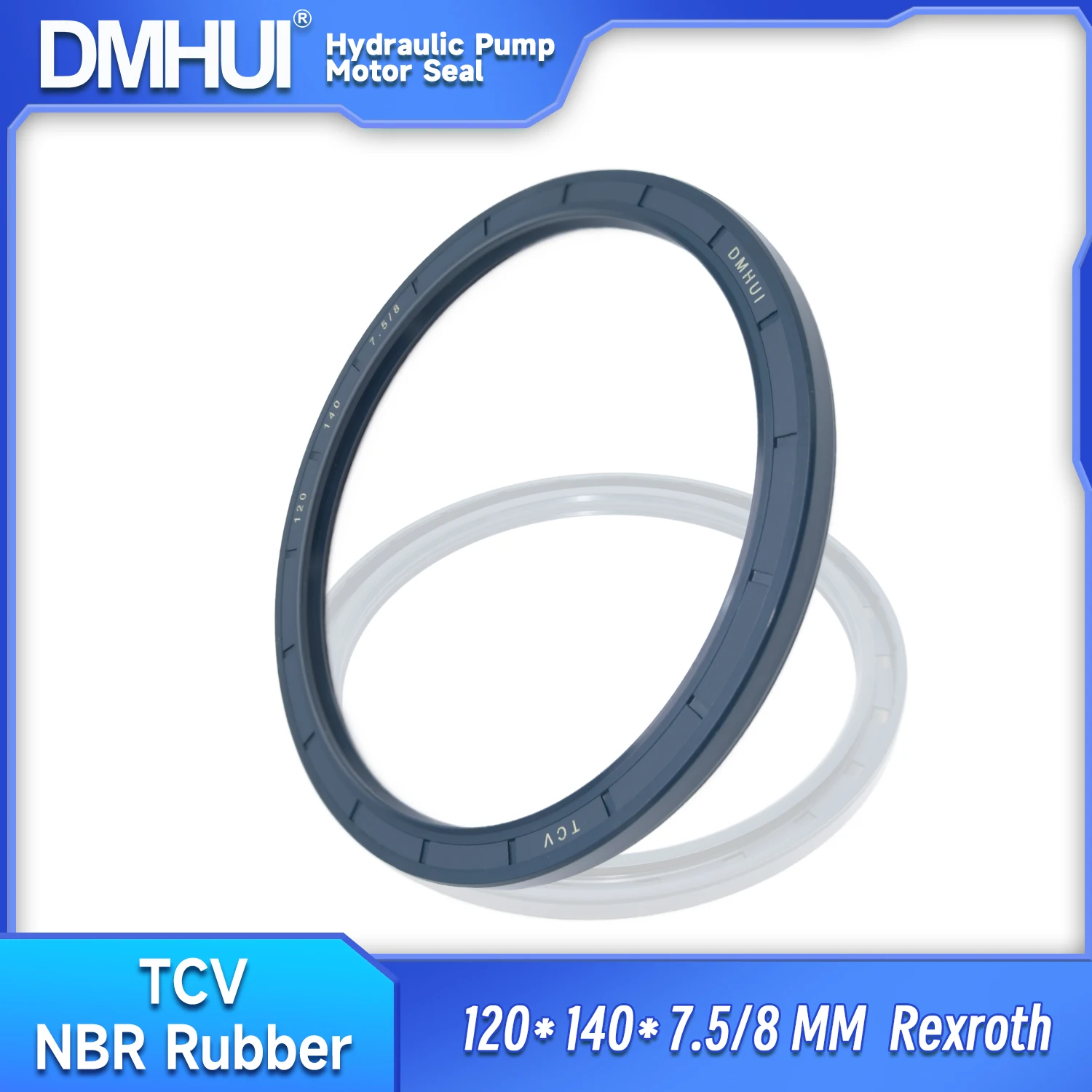 

Масляное уплотнение резинового давления DMHUI NBR 120x140x7, 5/8 мм, запасные части для строительной техники типа TCV, высокое качество, заводская цена