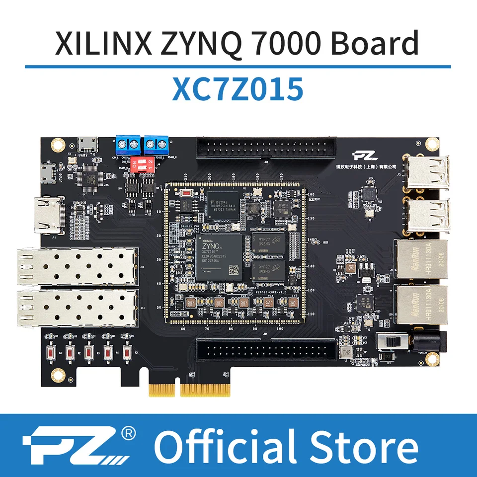 Xilinx soc zynq PUZHI-FPGA xc7z015,pcie,sfp,hdmi,usb,7000開発
