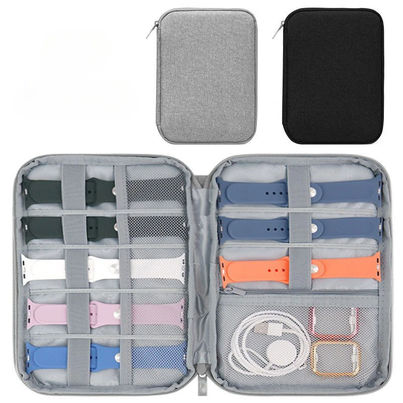 Portable Watch Strap Organizer Hot Selling Waterproof Watch Straps Storage Bag Case Travel Watch Band Carrying Bag Pouch