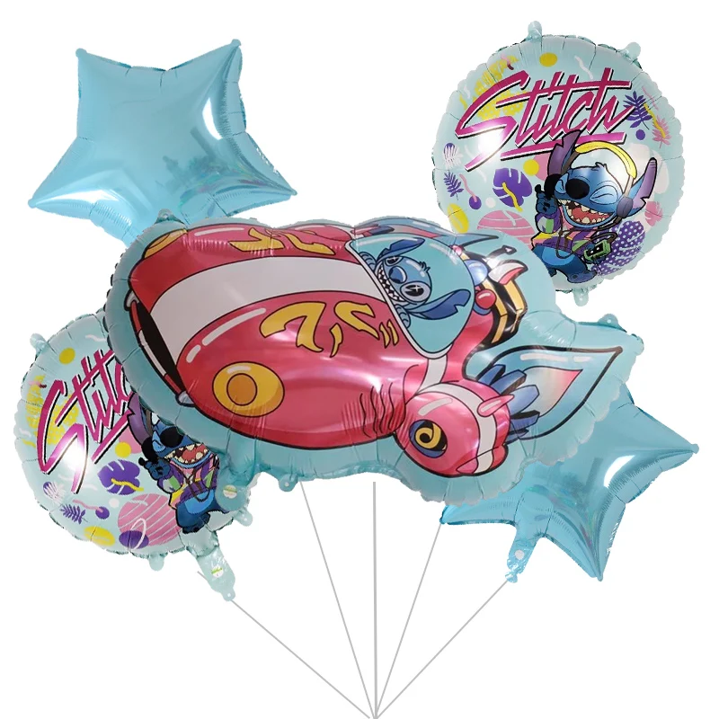 Disney Stitch Birthday Party Balloons Lilo & Stitch Balloon Sets Baby Shower for Kids Birthday Party Decorations Supplies Gifts