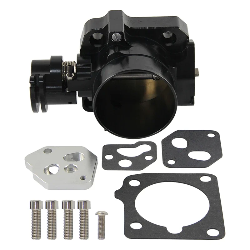 Black Throttle Body Billet CNC Pro Serie 2.5