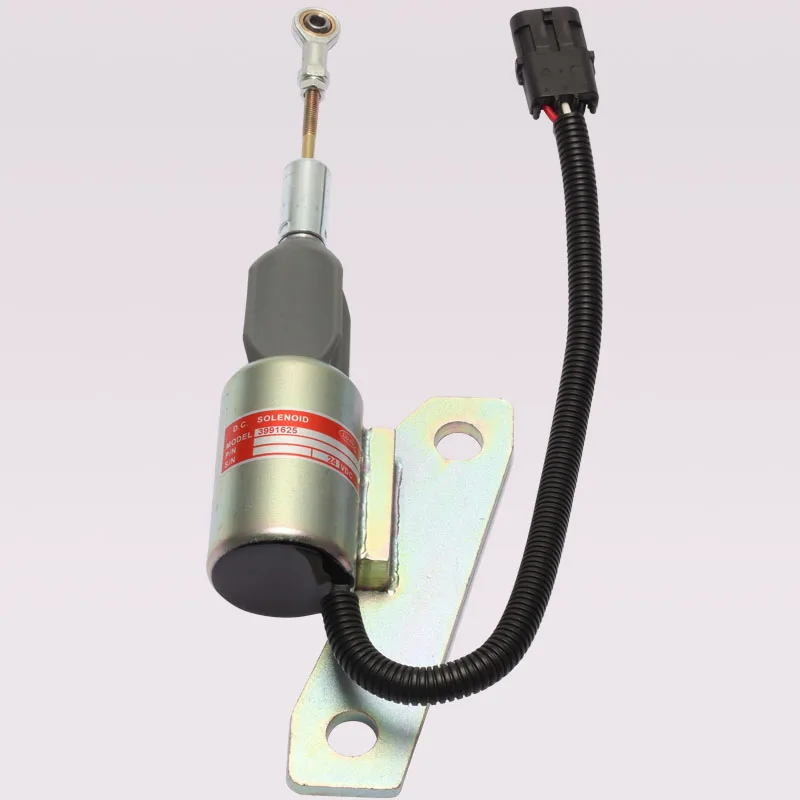 

Excavator accessories 12V 24V flameout switch 3991625 for Cummins 6BT flameout solenoid valve