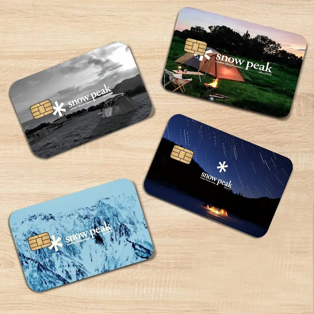 S-Snow COOL Peak Anime Young Creidt Card Debit Card Sticker Film Case Front Tape For Small Big Chip No Chip