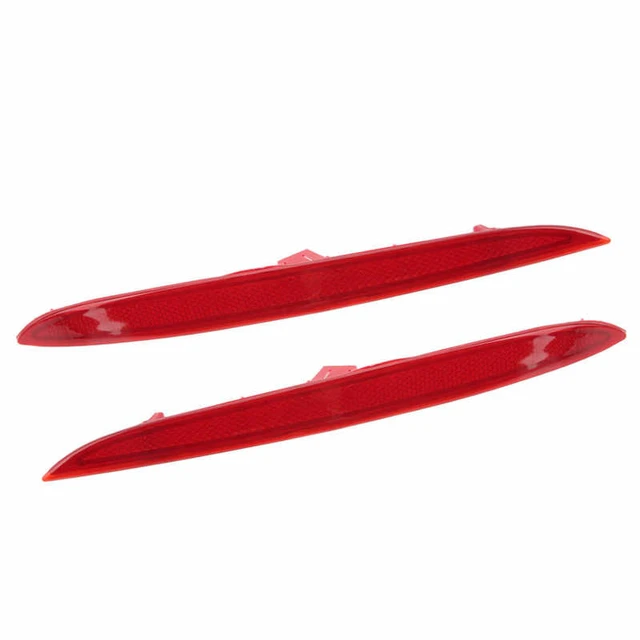 1pc Car Rear Bumper Reflector Safe Driving ABS Plastic 63147338808 