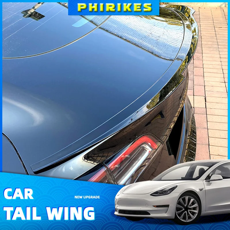 

Новейший спойлер Maxton в стиле P для Tesla Model 3 (2017-2023), высокопроизводительные задние спойлеры-крылья, аксессуары
