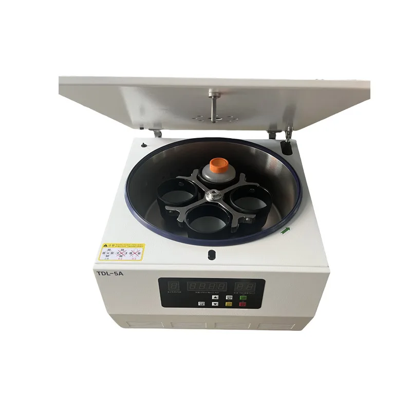 Low speed large capacity centrifuge, mineral powder centrifuge 500ml * 4 desktop centrifuge