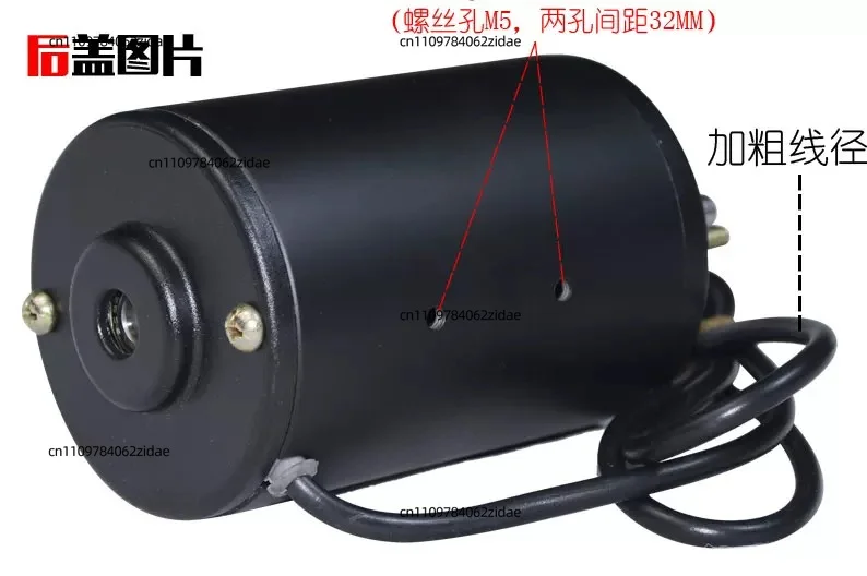 For 180W Permanent Magnet DC Dynamo 12V 24V Hand Crank Wind Hydro Pedal Generator Off-Grid DIY Power Motor