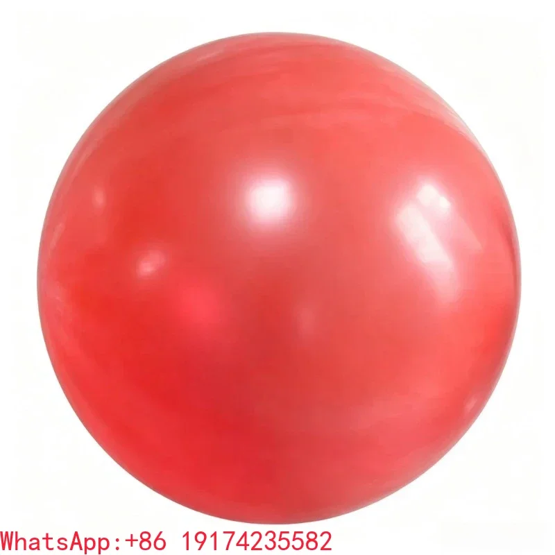 Large Red Meteorological Balloon 96 Inch 200g Inflatable Size 1.8-2.3m Outdoor High Altitude Lift Helium Balloon