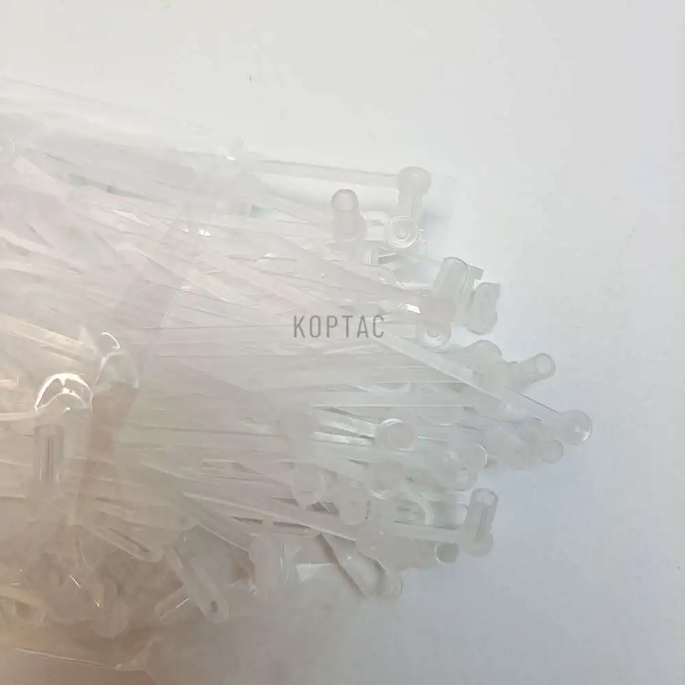 Capuchon anti-poussière d'interface LC/SC à longue queue, 50 pièces, adapté au cordon de raccordement optique FC/SC/ST/LC 1.25/2.5Mm/Fiber FTTH à la maison