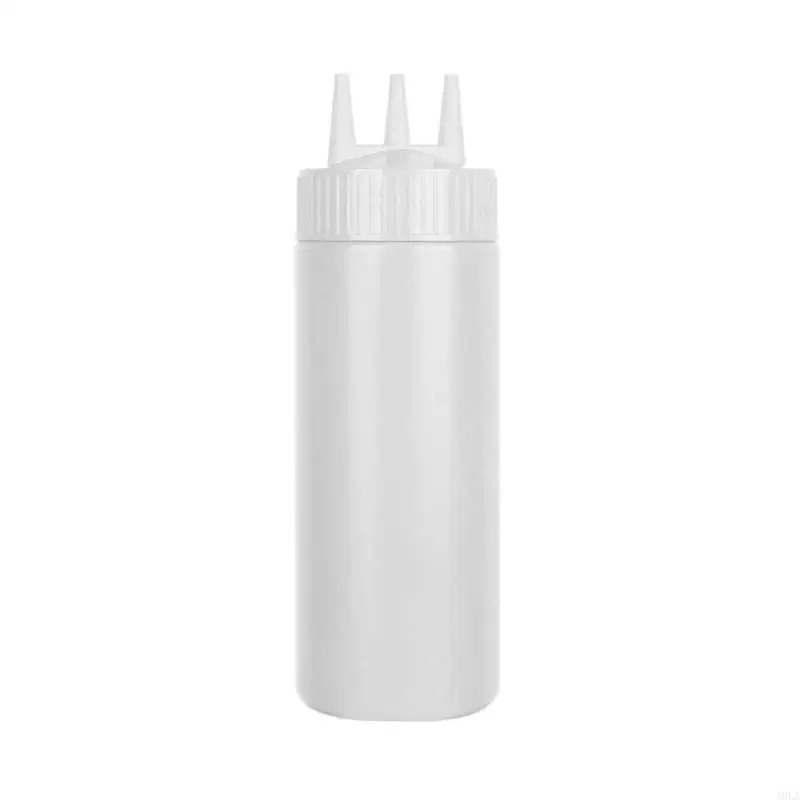 Botella A9LA 3-Head Squeeze Condimio Bottle con tapas aceite oliva