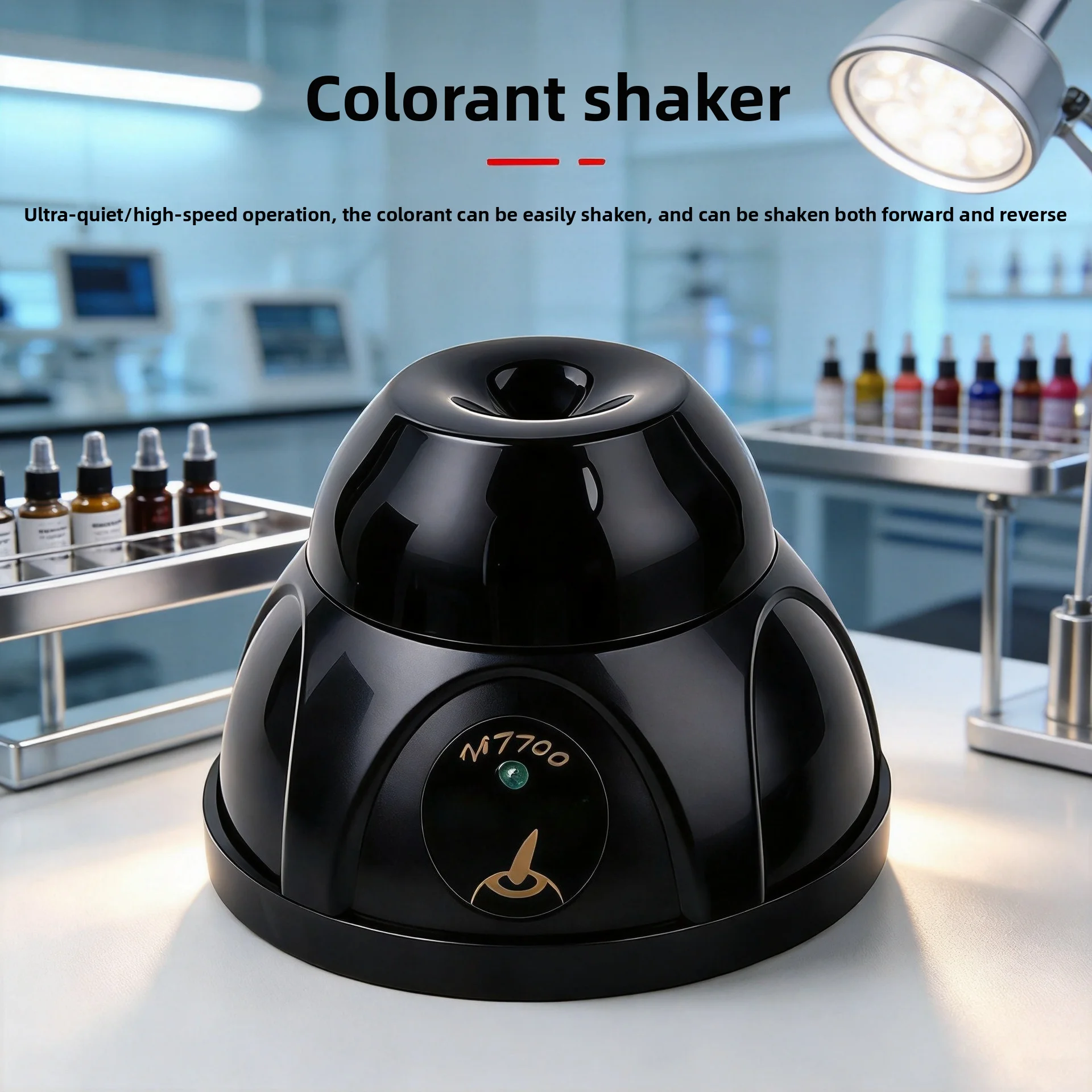 Portable Vortex Mixer – Tattoo Ink, Nail Polish & Paint Shaker with Touch Control, 4200RPM for Lab & Salon