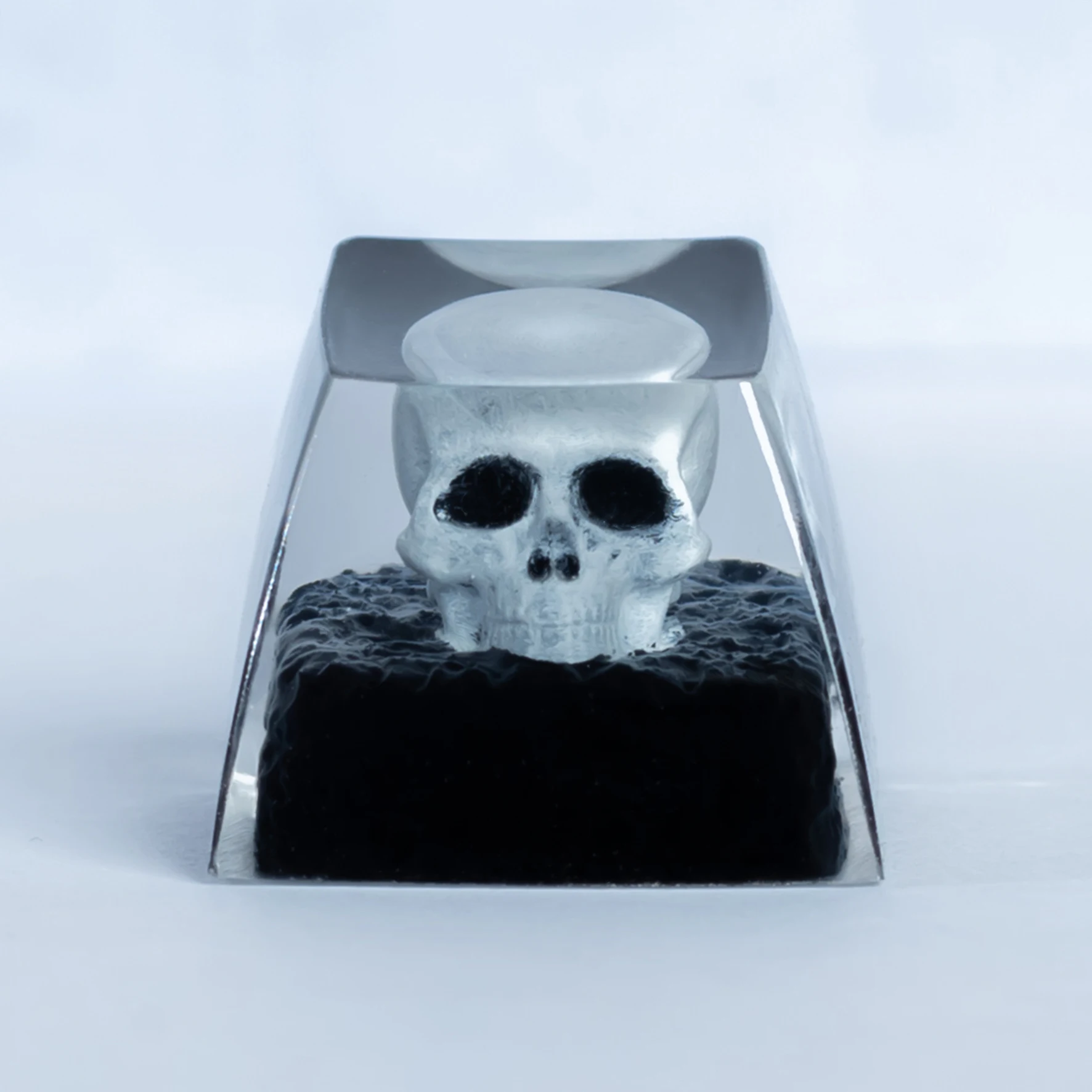 STJORNEX Artisan Keycap Resin Skull Mechaniczna Klawiatura Niestandardowe Keycapy Styl Gotycki Ręcznie Wykonane 1U SA Przełączniki Cherry MX Gaming — zdjęcie produktu 7