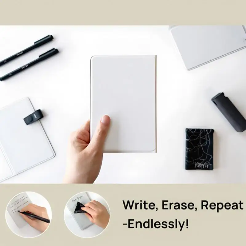 ポータブルホワイトボード手持ち消去可能なホワイトボード両面メモ帳軽量学習用品計画グループ教育用