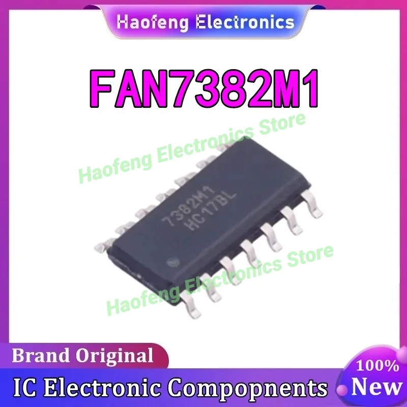 5 uds FAN73933 FAN7391 FAN73933MX FAN7391MX 7382M1 FAN7382 FAN7382M1 FAN7382M1X sop-14 IC Chip 100% nuevo Original en stock