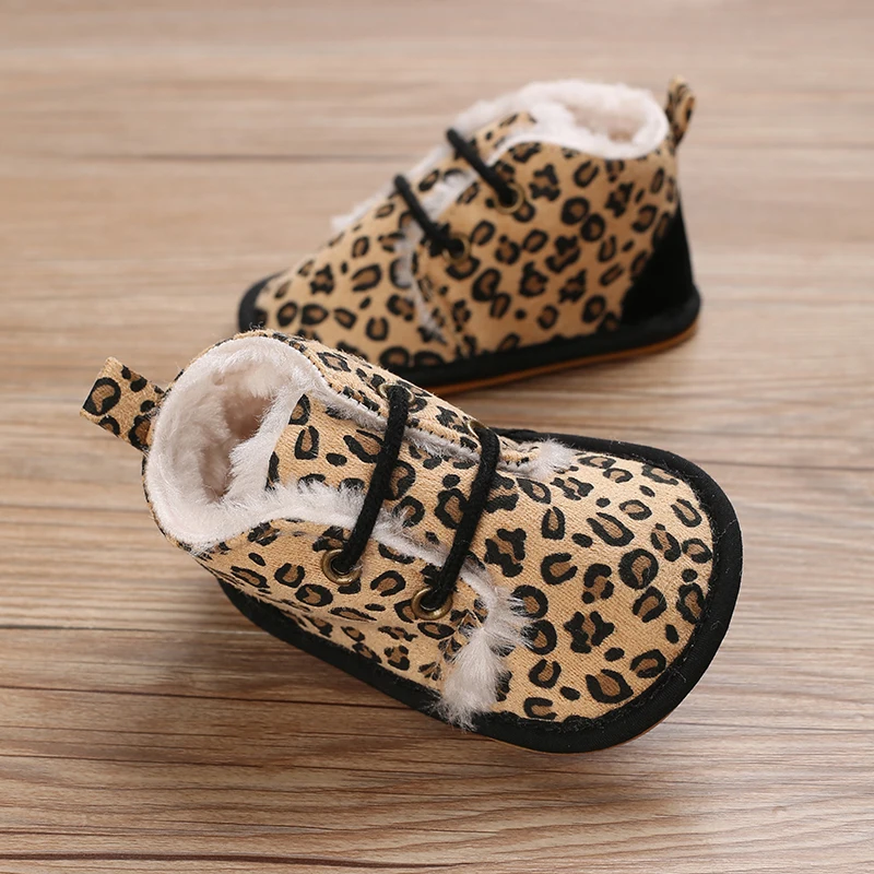 Winter-Babystiefel für Jungen und Mädchen, Laufschuhe mit Schnürung, bequem und weich für Vorschulkinder 0-18 Monate, für Neugeborene. – Detail 7