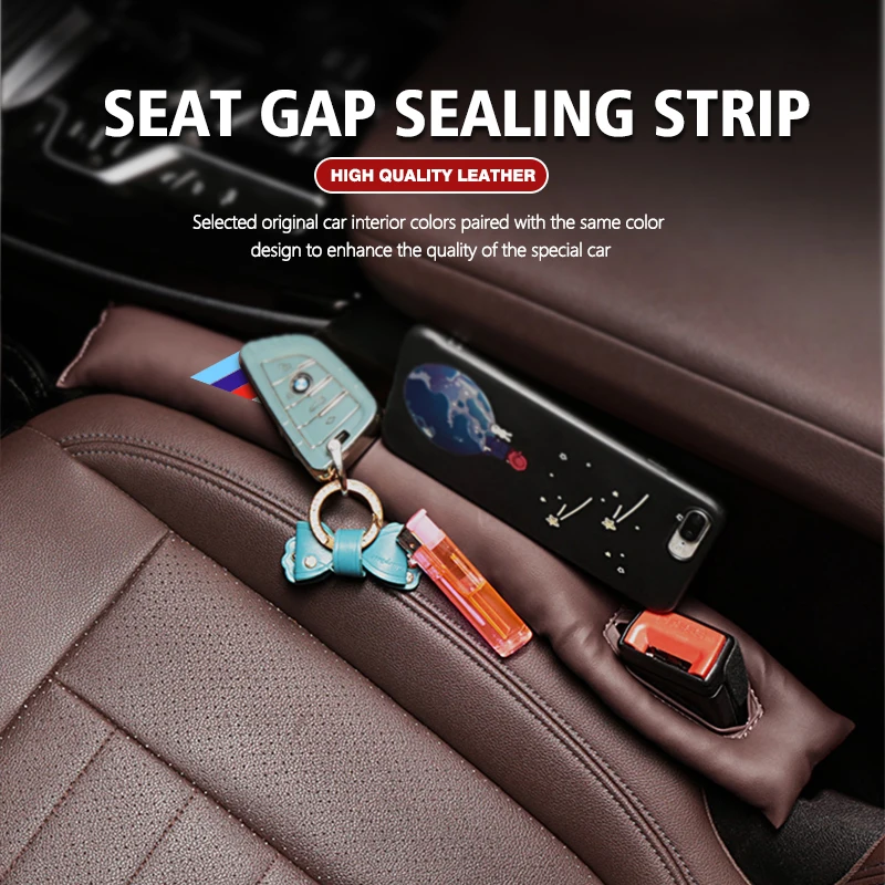 Car Seat Gap Storage Plug Seam Filler Anti-Leakage Sealing Strip For BMW E30 E34 E36 E39 E46 E52 E53 E60 E61 E62 E70 E71 E83