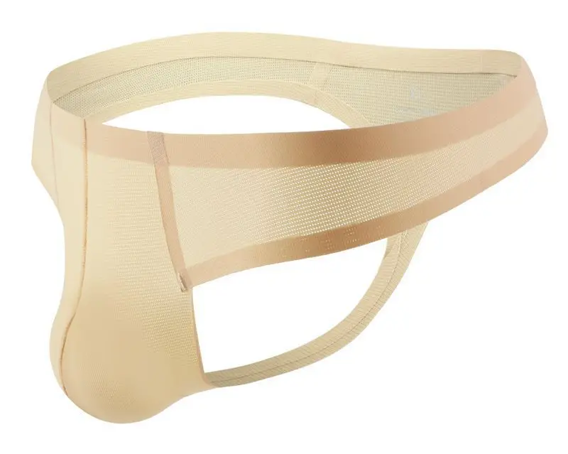 

Мужское сексуальное ультратонкое бесшовное нижнее белье: стринги-танга, эротические G-стринги, сетчатые дышащие трусы из ледяного шелка с низкой посадкой и U-образным выпуклым кармашком, бикини