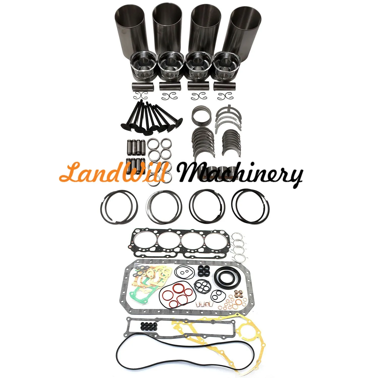 W04D W04DT Engine Overhaul Rebuild Kit STD Fits For Hino Engine