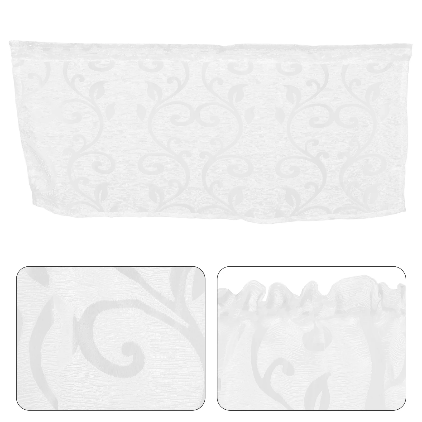 

Short Cafe Curtain Curtain Reliable Fabric for Kitchen Bathroom Bedroom Home Use Window Curtains Bedroom