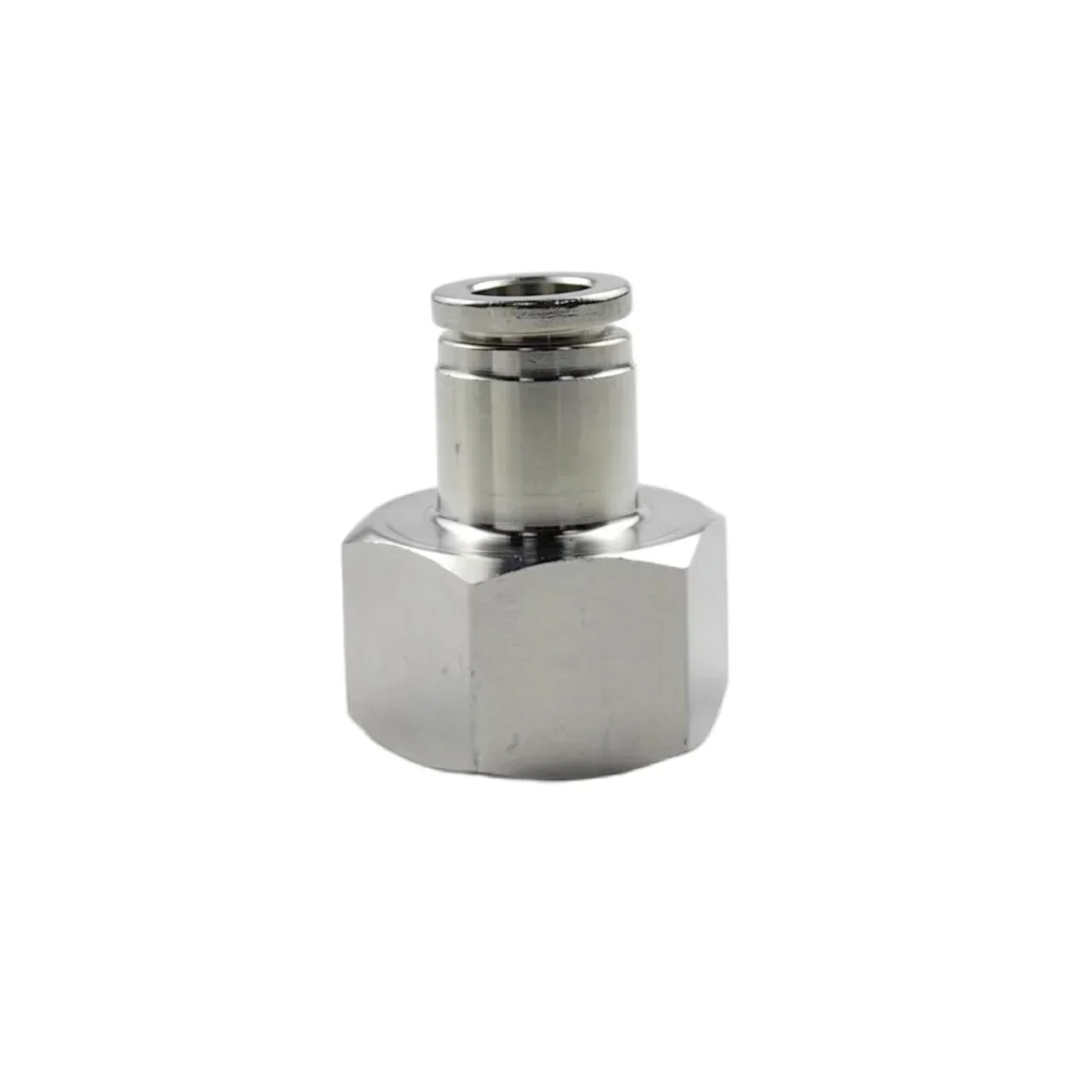 PCF Pneumatic Quick Connector 304 Stainless Steel Internal Thread Quick Plug Straight through Pt Internal Thread Air Hose 4-12mm