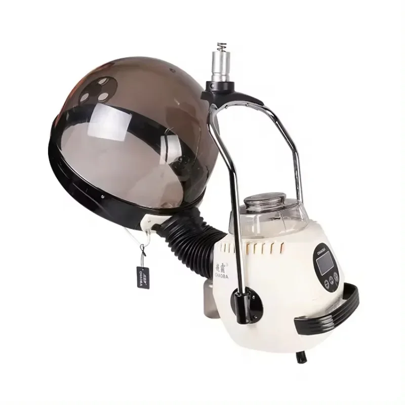 Unique style hair salon equipment set furniture wall-mounted ozone hydration hair steamer micro-nano mist steamer