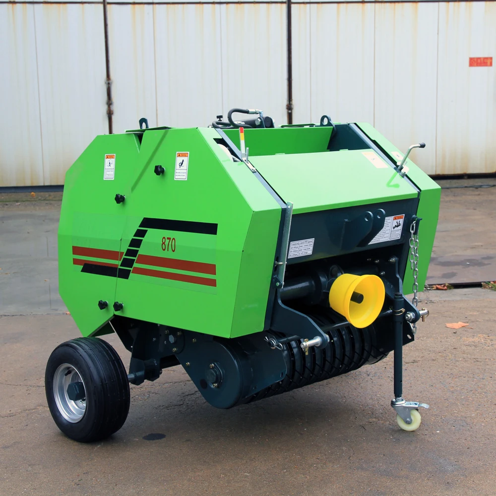 High Efficiency Round Hay Baler Machine Lawn Mower With Mini Hay Baler For Sale