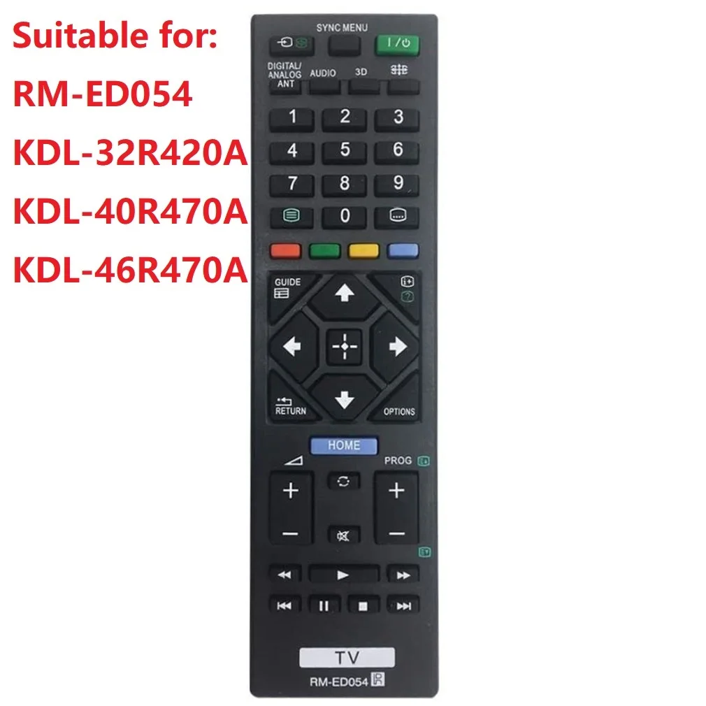 Replacement Remote Control RM-ED054 For Sony TV KDL-32R420A KDL-40R470A KDL-46R470A MT-B119A Remote Controller Dropshipping