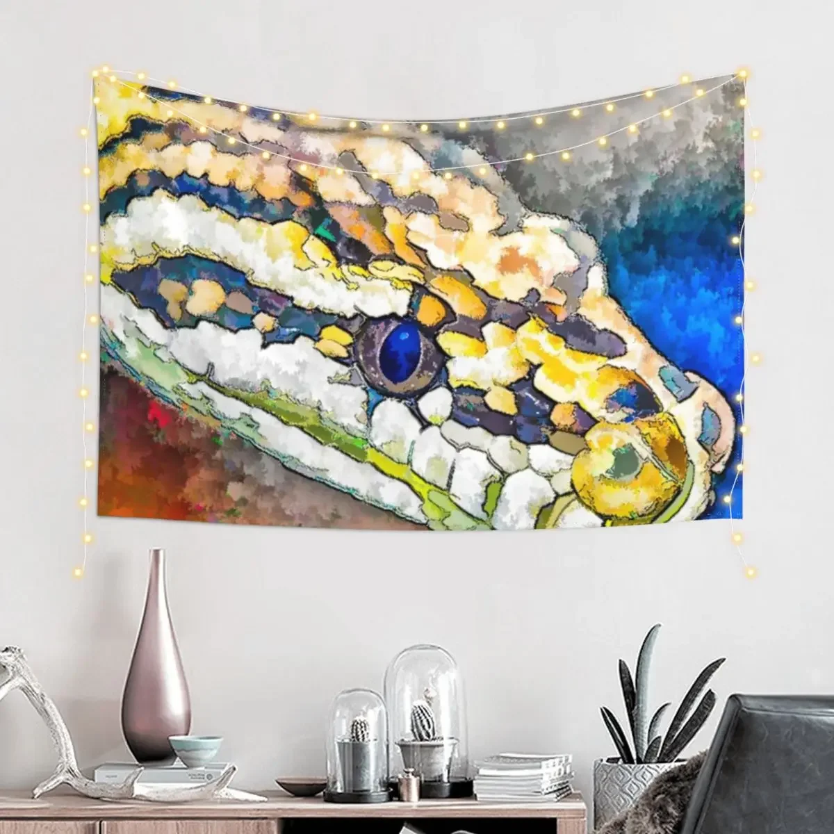 Python Tapestry Korean Room Decor Decoration For Home Tapestry