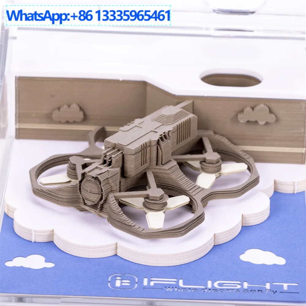 iFlight Defender Series Traversal Diorama Tearable Notes FPV Model Peripherals