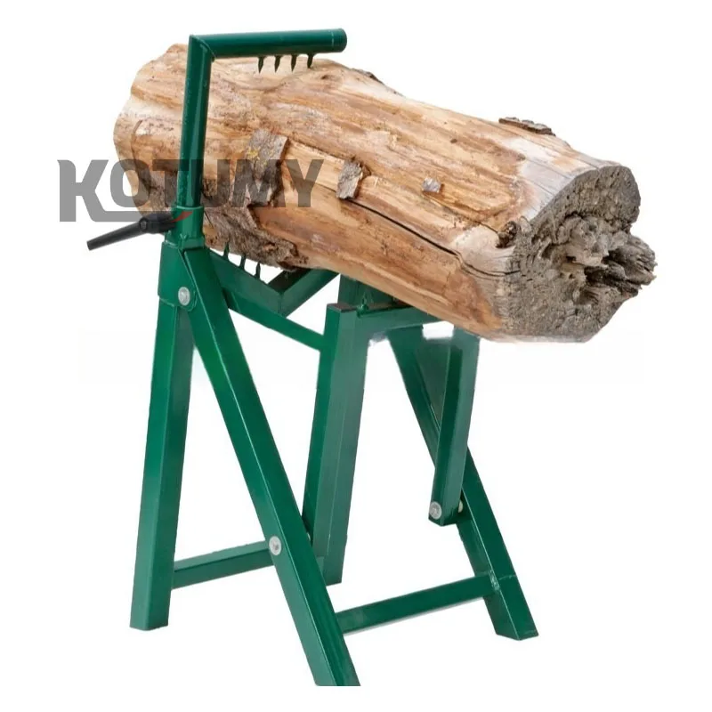 Portable Thickened Foldable Wooden Stand for Turning Wood Saw Horse Saw Frame - Durable Multi-Purpose Woodworking Aid