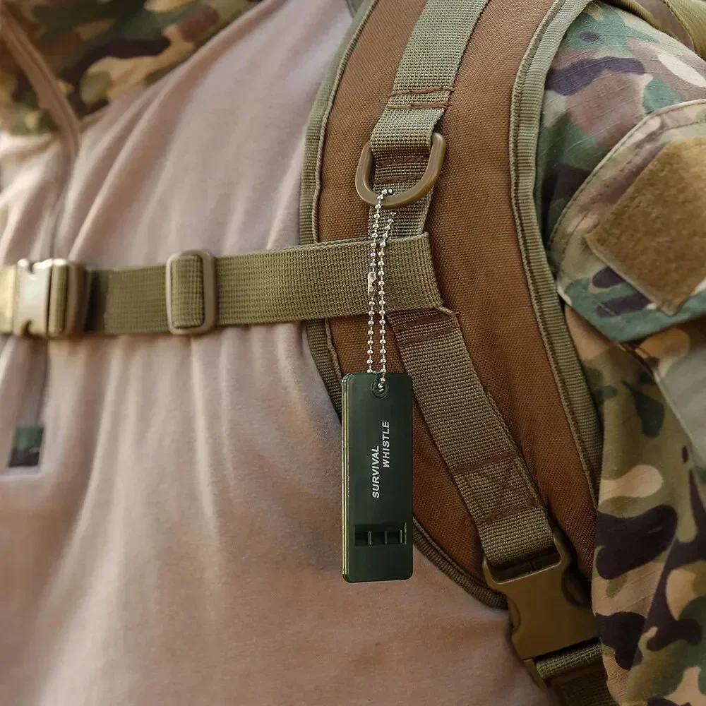 

3-Frequency Whistle High Decibel Survival Portable Outdoor Multiple Audio Whistle Camping Emergency Hiking Accessories Edc Tool