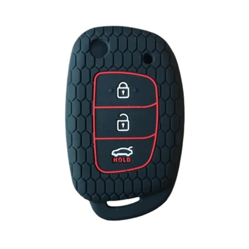 Car Flip Key Case Cover For Hyundai Solaris Verna Elantra Santa Fe I10 I20 I30 I35 I40 IX35 IX45 Creta Tucson Accent Accessories