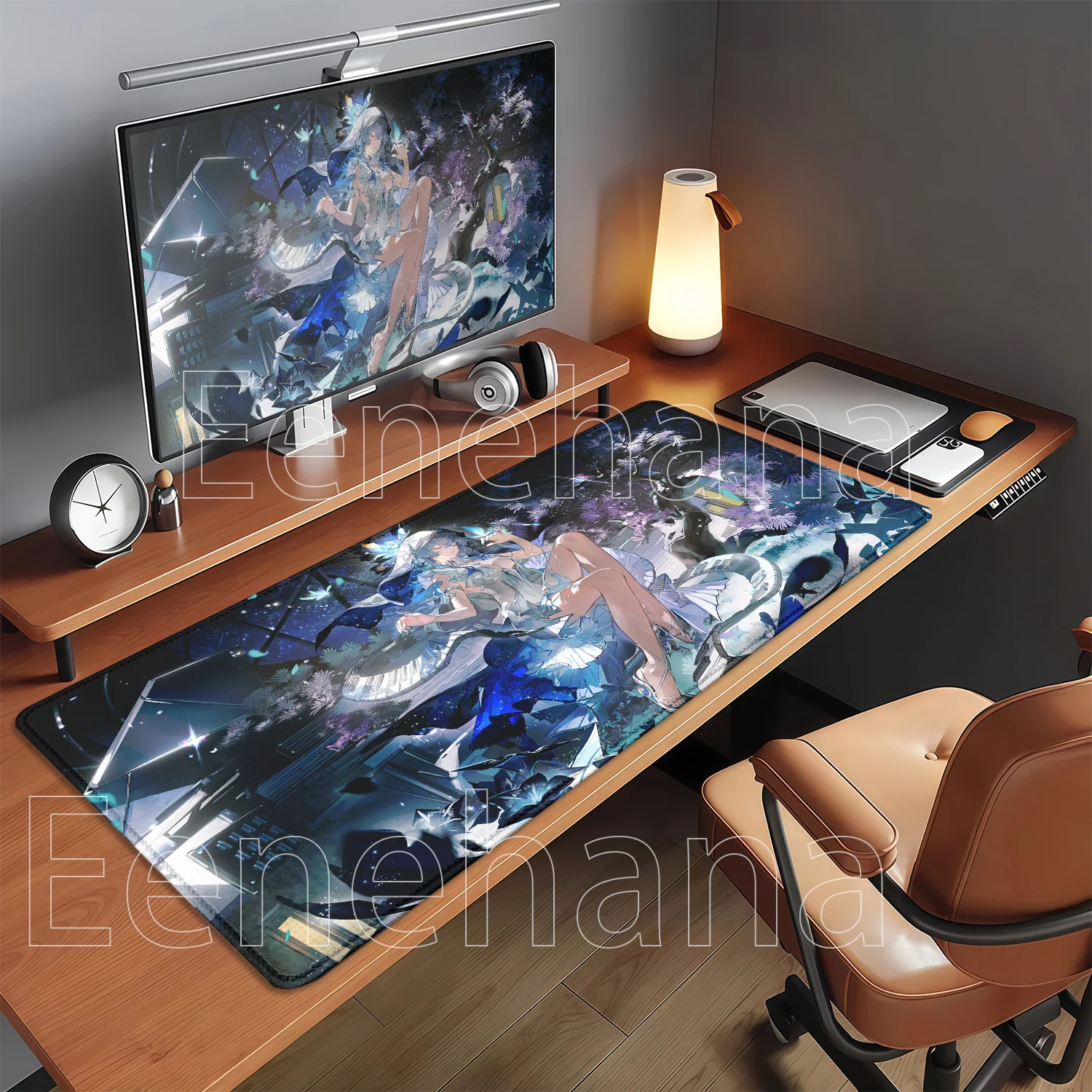 New The Shorekeeper Wuthering Waves Gaming Desk Mat Office Accessories Mousepad Large Keyboard HD Printing Anime Girl Mouse Pad