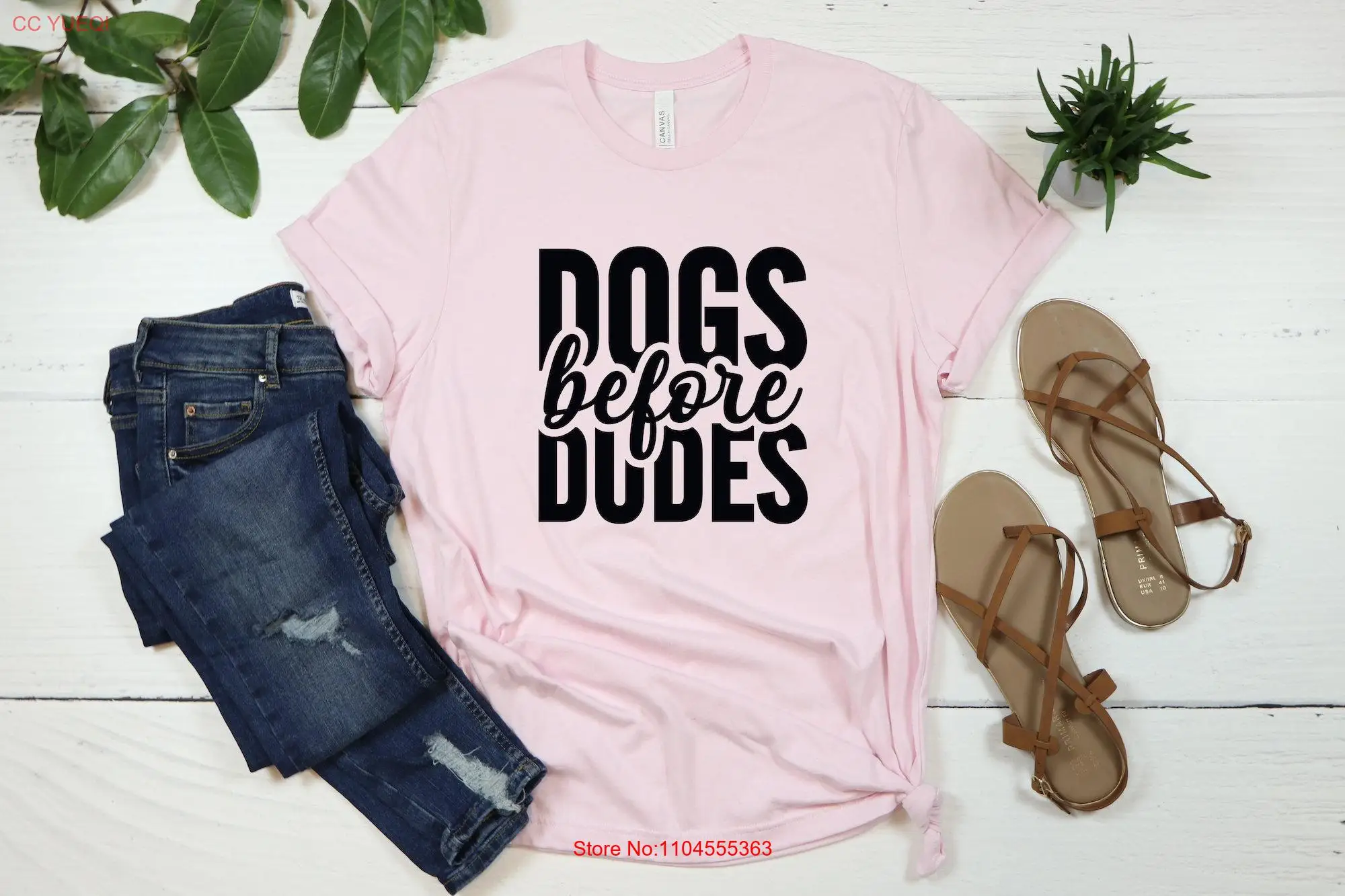 Dogs Before Dudes T Shirt Dog Owner Mom for Women Doggy Animal long or short sleeves