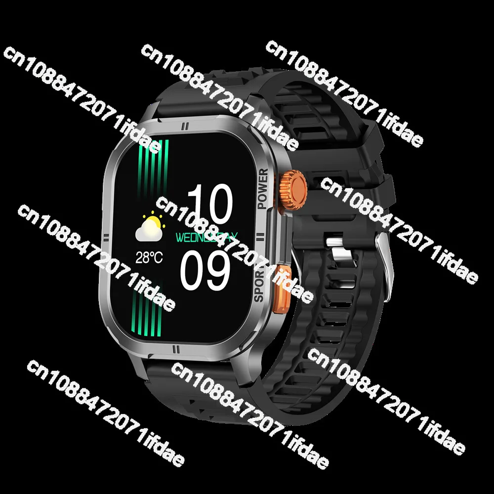 

New Smart Watch M63 Supports Bluetooth Call Health Detection IP68 Waterproof Square High Definition AMOLED