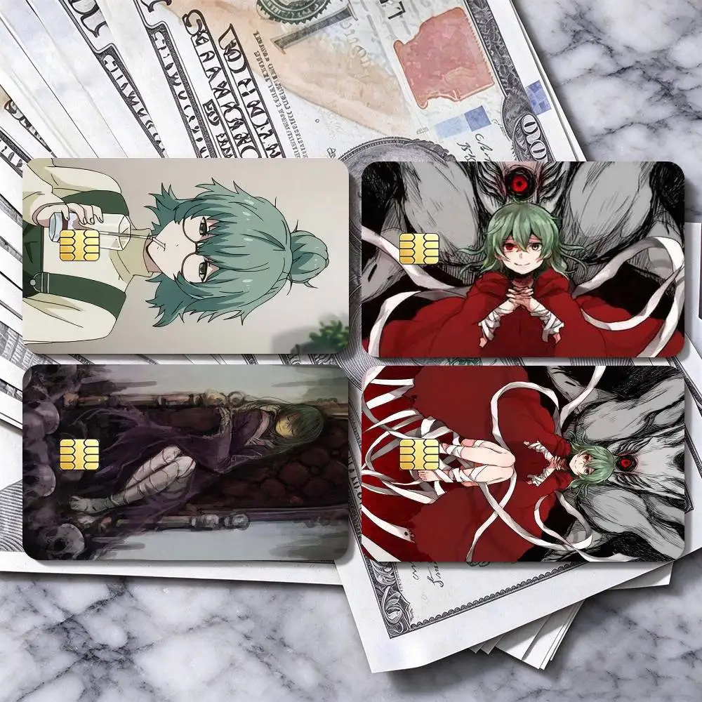 Tokyo Ghoul Takatsuki Sen Anime  Credit Card HD Stickers Premium matte film effectively prevents fingerprints and daily abrasion