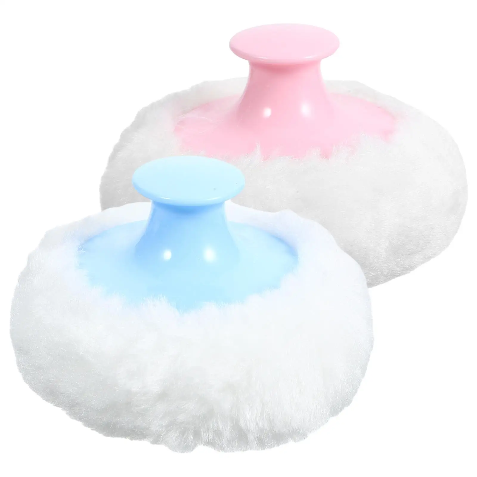 

4PCS Puff Body Duster Sponge Sponge for Newborn Easy Clean Soft Abs Material Long Use