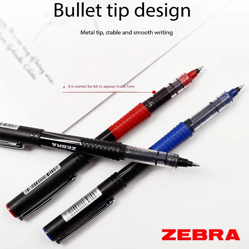 ZEBRA Direct Liquid Gel Pen SX60A5 0.5mm Bullet Tip Large Capacity Smooth Writing Rollerball Pen Black/Blue/Red Japan Stationery