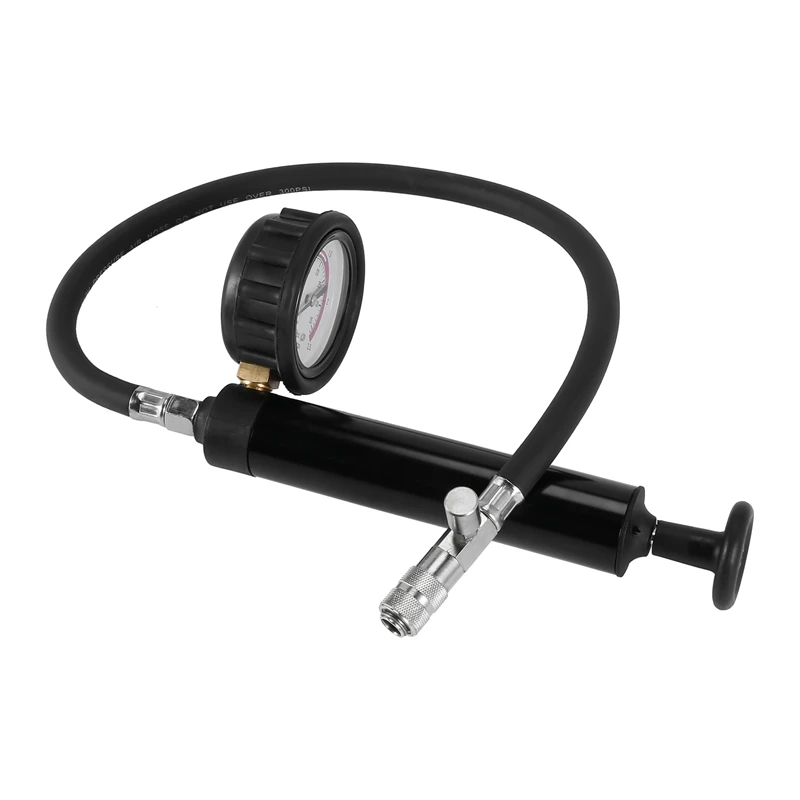 

Water Tank Leak Shockproof Dial Car Pressure Gauge Tester Cooling System Tester Radiator Pressure Pump