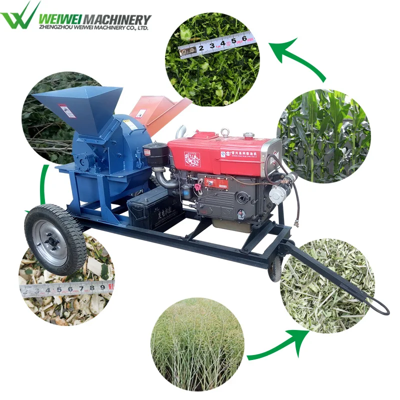 

Weiwei Wood Sawmill Pto Driven Used Wood Chipper Pto