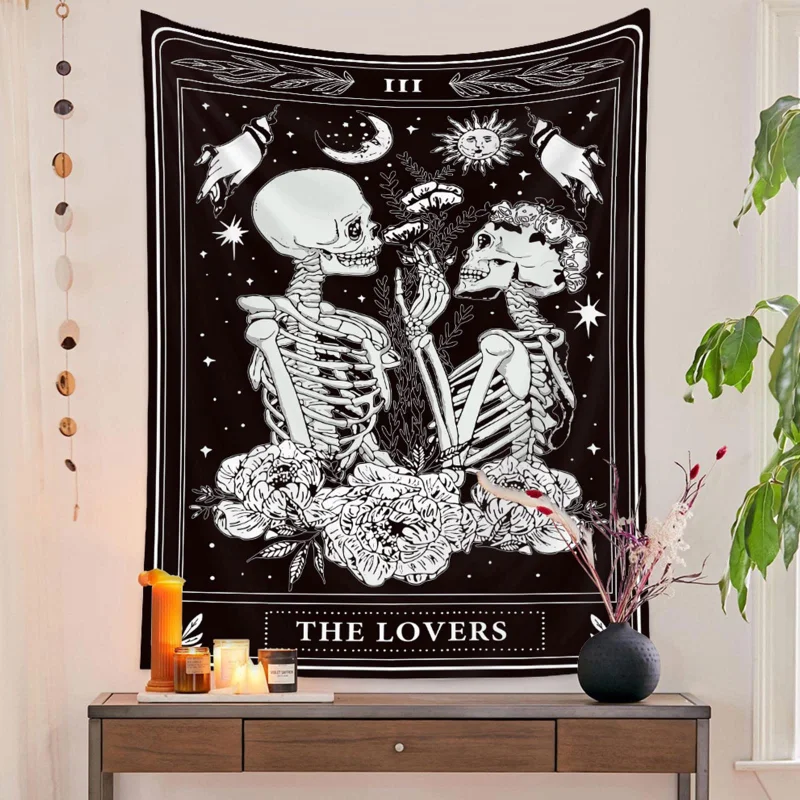 VIKAMA The Lovers Tarot Tapest - Home Decor Under 100 บทวิจารณ์และราคา