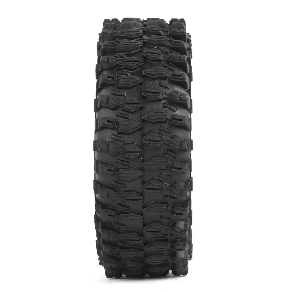 4PCS RC Crawler Rubber Tire 1.9inch 120mm Tyre Wheel for 1/10 Climbing Car Rocks Traxxas Redcat SCX10 AXIAL RC4WD TF2 Model Toy