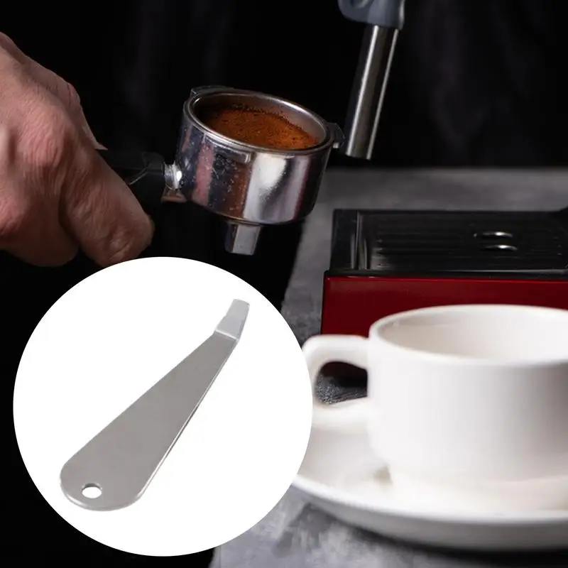 سلة Portafilter أداة التحديق كوب مسحوق القهوة أداة التحديق سلة مزيل ماكينة القهوة أداة تفكيك المساعدة
