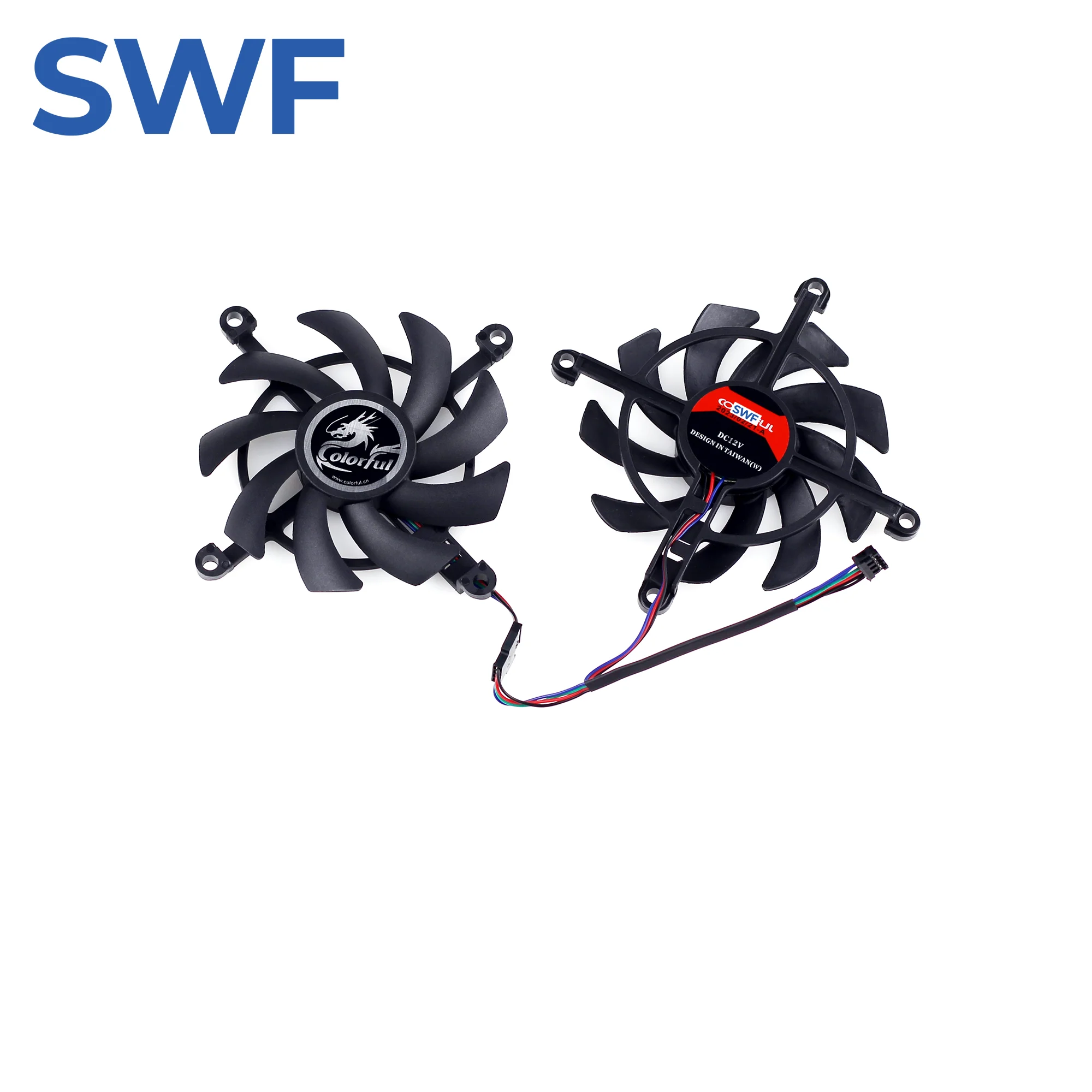 85MM RTX 3060 Ti Cooling Fan Replacement For Colorful RTX 3060 3050 Ti NB DUO 12G V2 L-V Graphics Card Cooler Fan