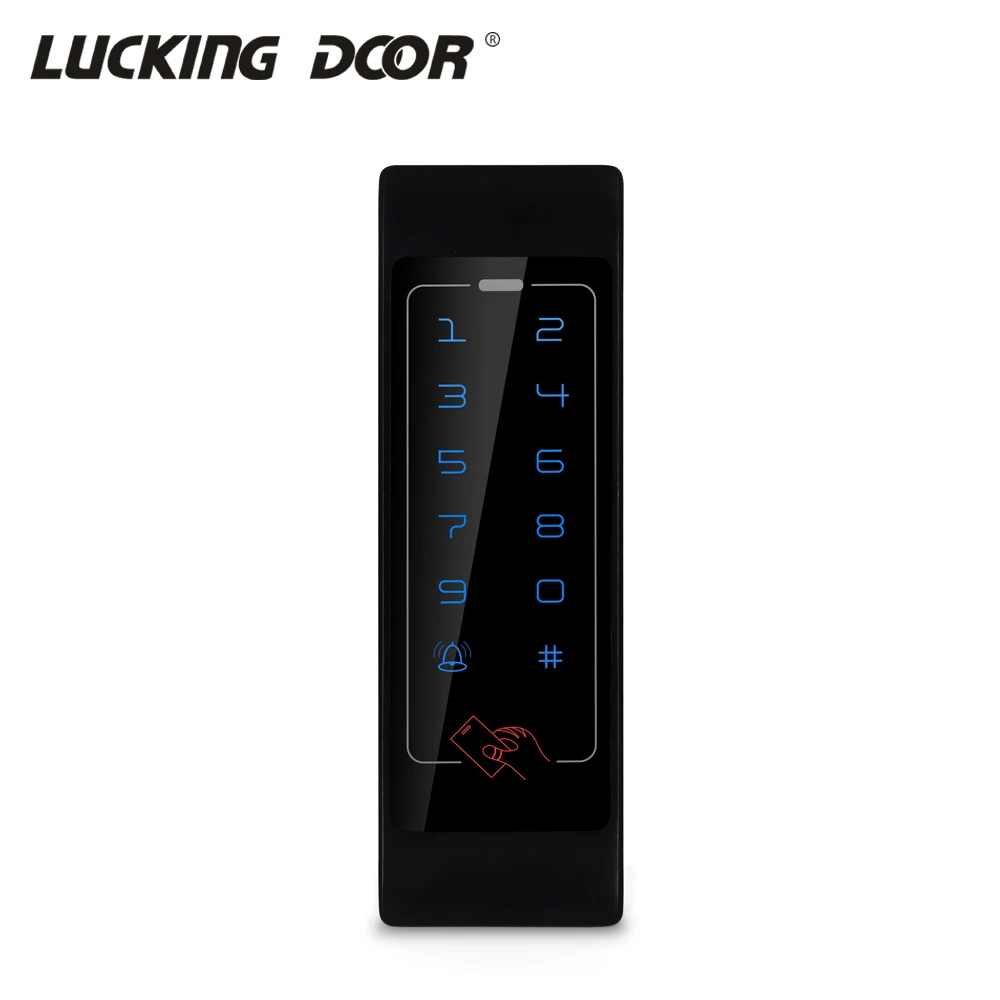 

Metal Backlight Touch Access Control Keypad RFID 125Khz/13.56Mhz Waterproof Access Control Machine Wiegand 26/34 output