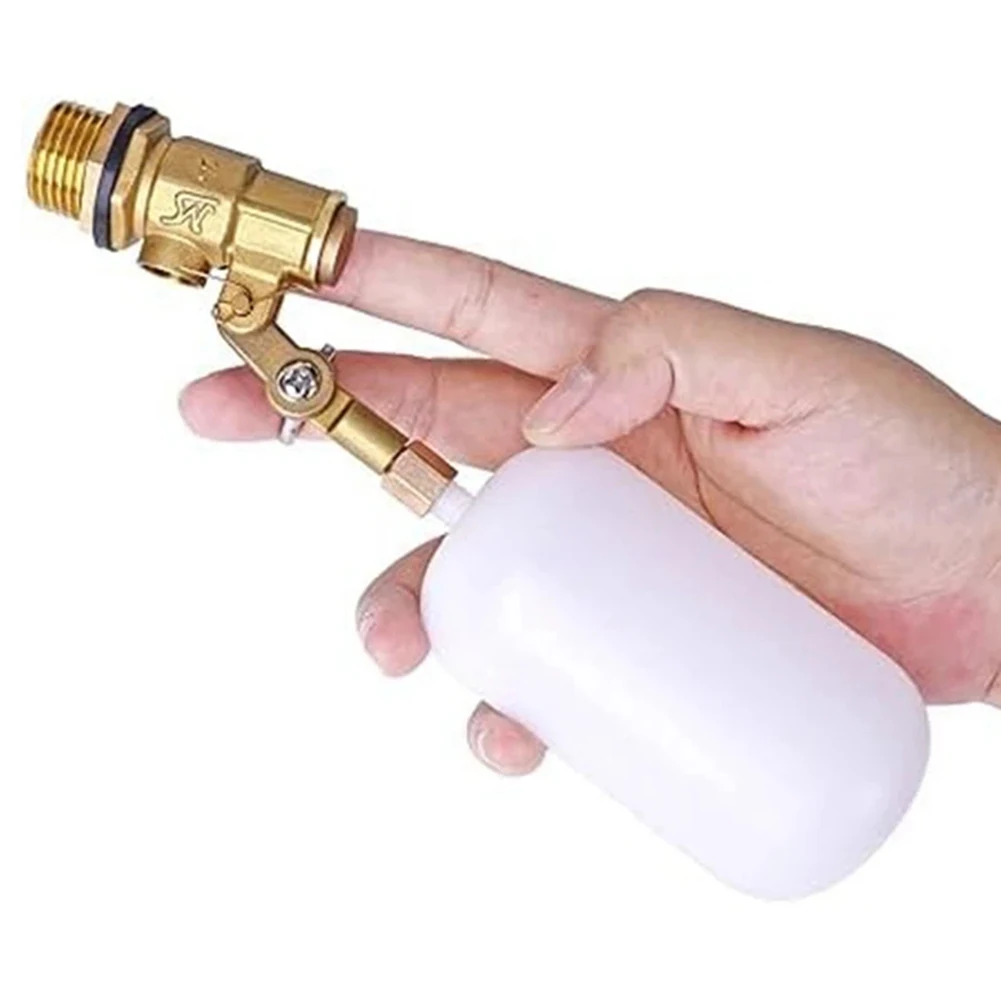 19*9.5*5cm 2PCS 1/2 Inch Copper Float Valve Versatile Applications Lasting Construction Rotate 180 Degrees  Instrument Parts