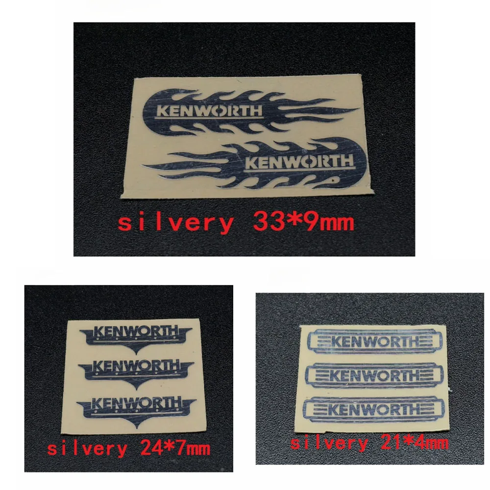 

Metal Silver Body Shell Sticker for 1/14 Tamiya RC Dump Truck King Hauler 56301 56344 Car Accessories